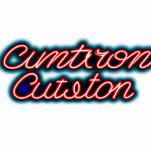 Fimalogo som custom neonskilt
